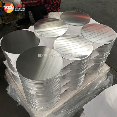 1050 1060 1100 3003 Disco de aluminio circular redondo para utensilios de cocina e iluminación, tamaño personalizado, alta planitud, borde sin rebabas, grado alimenticio